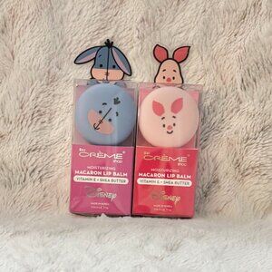 Crème Shop Disney Eeyore and Piglet Macaron Lip Balm Set